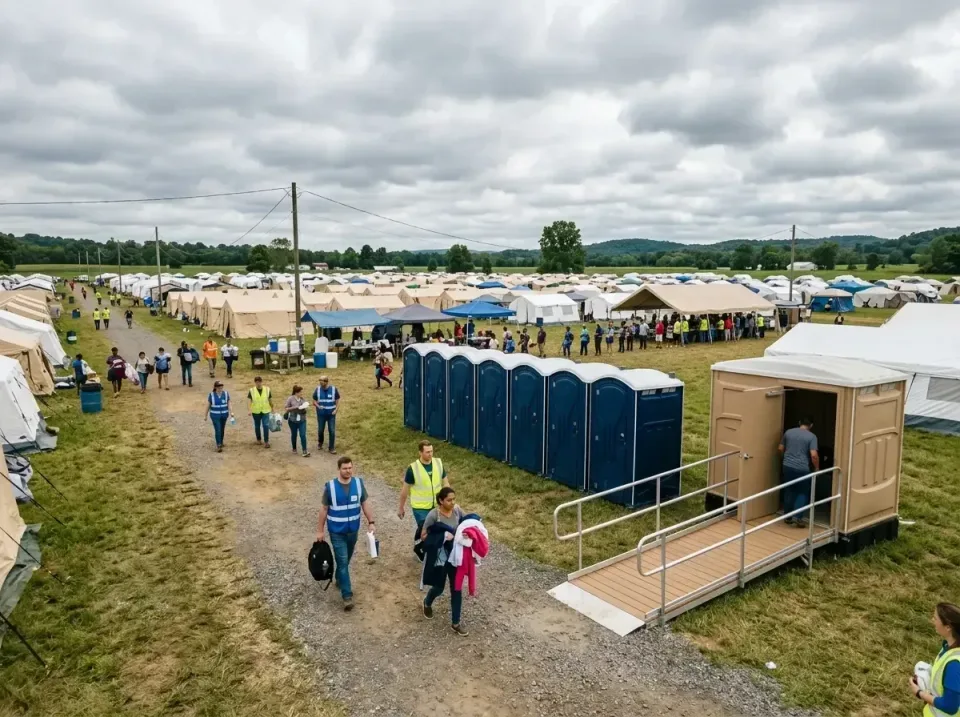 disaster-relief-camp-restrooms-010 — frequently asked questions, Dumpster & Portable Bathrooms Rental in New Freedom, PA